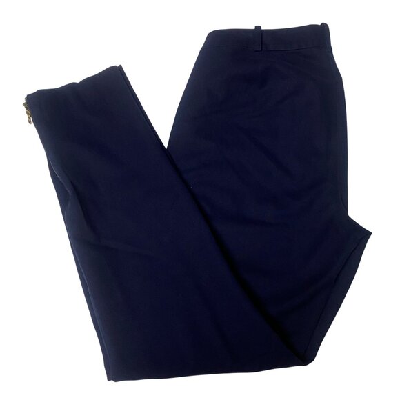 Lauren Ralph Lauren Womens Navy Slim Fit Pants Size 8 - Picture 5 of 10